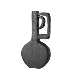 Ring Ear Ornament – Black A