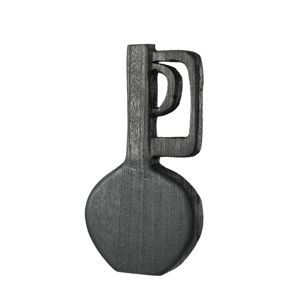 Ring Ear Ornament – Black A