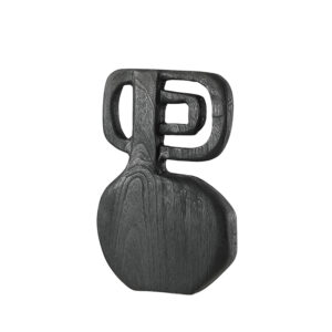 Ring Ear Ornament – Black B