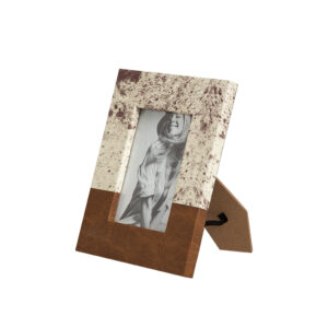 Fur Photo Frame – Brown