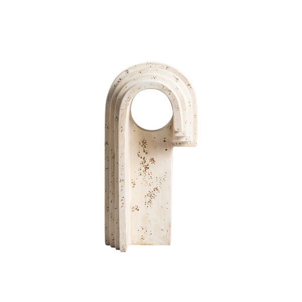 Grille Round Hole Decoration A – Resin Sculpture