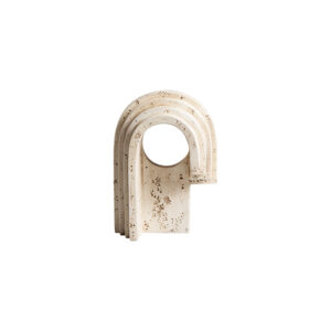 Grille Round Hole Decoration B – Resin Sculpture