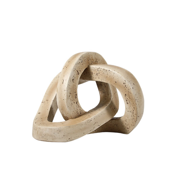 Interlocking B – Resin Sculpture