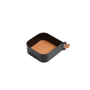 Fine Grain Tray Square Brown B – Metal & Leather