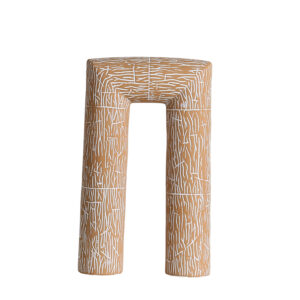 Column Door Ornament – Ceramic Sculpture