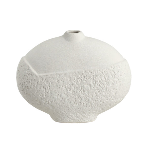 Rock Pattern Narrow Mouth Vase A – Ceramic