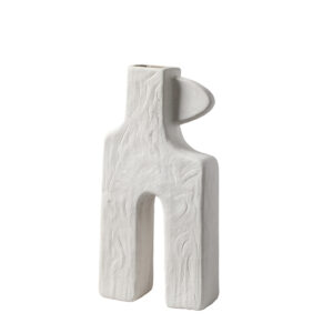 Single-Ear Square Foot Vase A