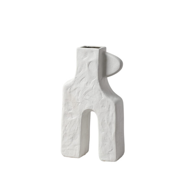 Single-Ear Square Foot Vase B 